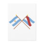 Argentina and Entre Ríos Crossed Flags