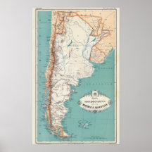 Argentina Atlas 2 Print