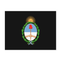 Argentina Coat of Arms Postcard
