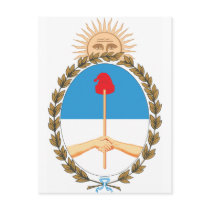 Argentina Coat Of Arms Postcard