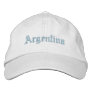 Argentina Custom Hat Embroidered Baseball Caps