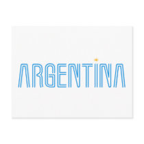 Argentina design! post card