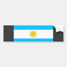 Argentina Flag Bumper Stickers