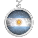 Argentina Flag Firework Necklace