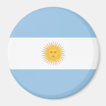 Argentina Flag Fridge Magnet