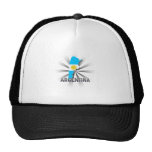 Argentina Flag Map 2.0 Trucker Hats
