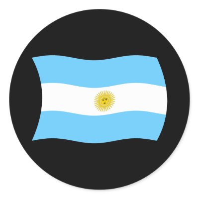 Argentina Flag Sticker by livingflags