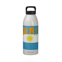 Argentina flag water bottle