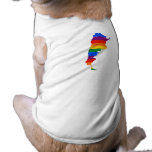 ARGENTINA GAY PRIDE DOG T SHIRT