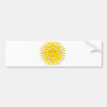 Argentina High quality Flag Bumper Stickers