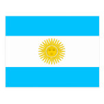 Argentina High quality Flag Post Cards