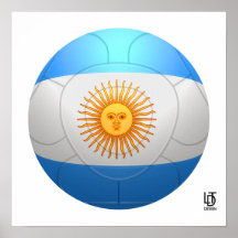 Argentina  - La Albiceleste Football Posters