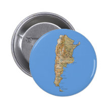 Argentina Map Button