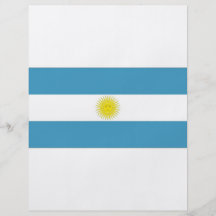Argentina National Flag Custom Flyer
