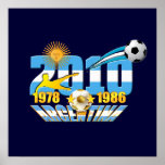 Argentina Soccer 1978 1986 2010 Posters