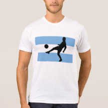 Argentina Soccer Player Shirt Design