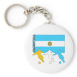 Argentina Soccer Players keychains