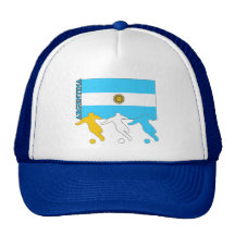 Argentina Soccer Players Trucker Hat