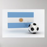 Argentina Soccer Print