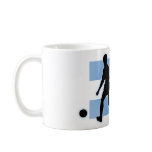 Argentina Soccer Striker Coffee Mug
