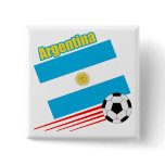 Argentina Soccer Team Pinback Button