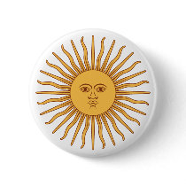 Argentina Sol de Mayo Pinback Buttons