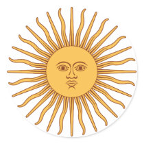 Argentina Sol de Mayo Stickers