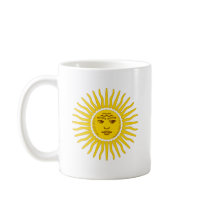 Argentina Sun Coffee Mugs