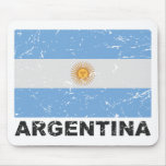 Argentina Vintage Flag Mouse Pads
