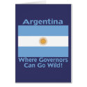 Argentina Where Governors Can Go Wild cards