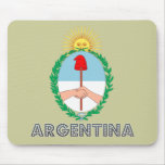 Argentine Emblem Mouse Mat