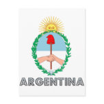 Argentine Emblem Post Card
