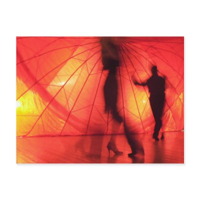 Argentine Tango Dancers Postcard by CanadianSushi