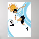 Argentinian 2014 Futbol futbol Argentina Poster posters