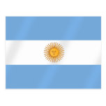Argentinian flag of Argentina Albicelestes Gifts Postcards
