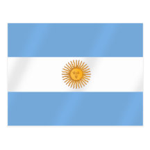 Argentinian flag of Argentina Albicelestes Gifts Postcards
