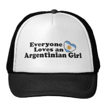 Argentinian Girl Mesh Hats