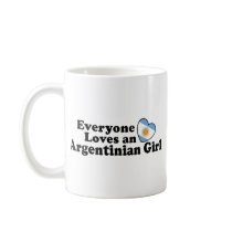Argentinian Girl Coffee Mugs