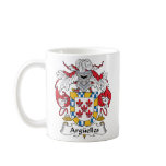 Arguelles Family Crest Coffee Mugs