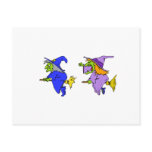 Arguing Witches on brooms copy Postcards