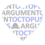 Argument Octopus Love Heart Sticker