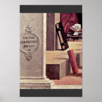 Argument Of St. Stephen Detail By Carpaccio Vittor Posters
