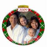 Argyle 2009 Family Photo Christmas Ornament Photo Sculpture
