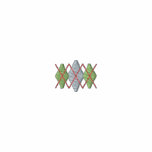 Argyle Accent embroidered shirts