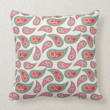Argyle and Swirls Pillow
