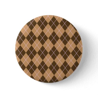 Argyle Flair Button by HiTopFop
