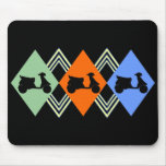 Argyle Scooter Mousepad