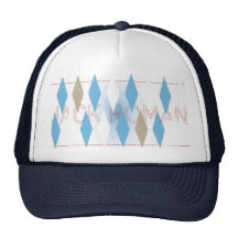 Argyle Spray Mesh Hat