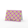Argyle turtle pattern on purple