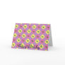 Argyle turtle pattern on purple